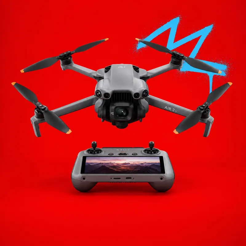 Drone para cobertura audiovisual de eventos